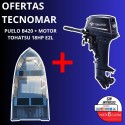 BOTE PUELO B420+MOTOR TOHATSU 2T 18HP E2 L