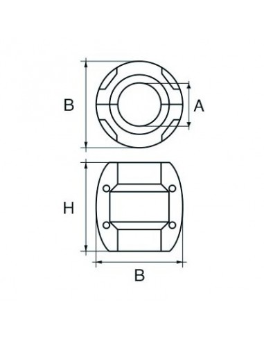 ANODO ZINC 25mm.(45810025)