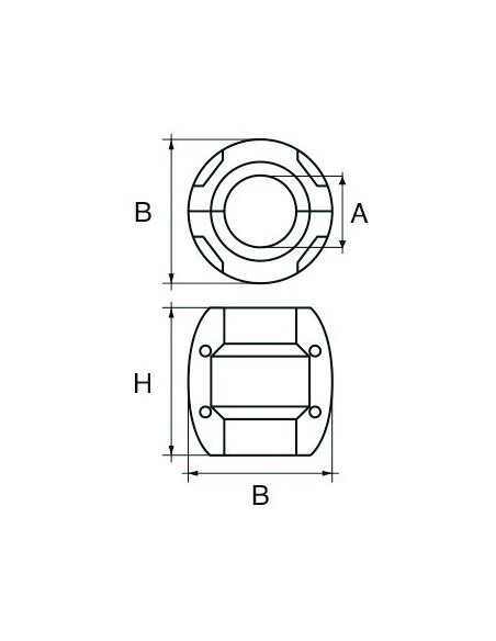 ANODO ZINC 25mm.(45810025)