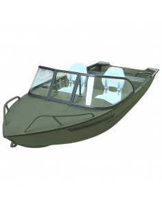 BOTE ALUMINIO PUELO A418 C/PARABRISAS