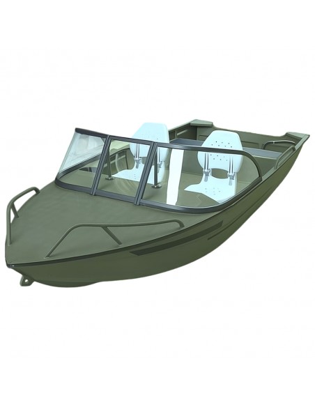 BOTE ALUMINIO PUELO A418 C/PARABRISAS