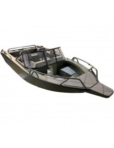 BOTE ALUMINIO PUELO 490 C/PARABRISAS