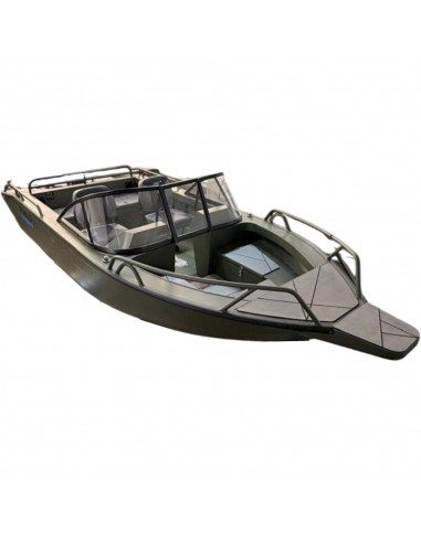 BOTE ALUMINIO PUELO 490 C/PARABRISAS