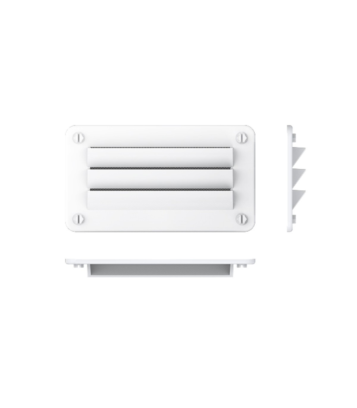 REJILLA VENTILACION 142X79.5mm(552701)BLANCA