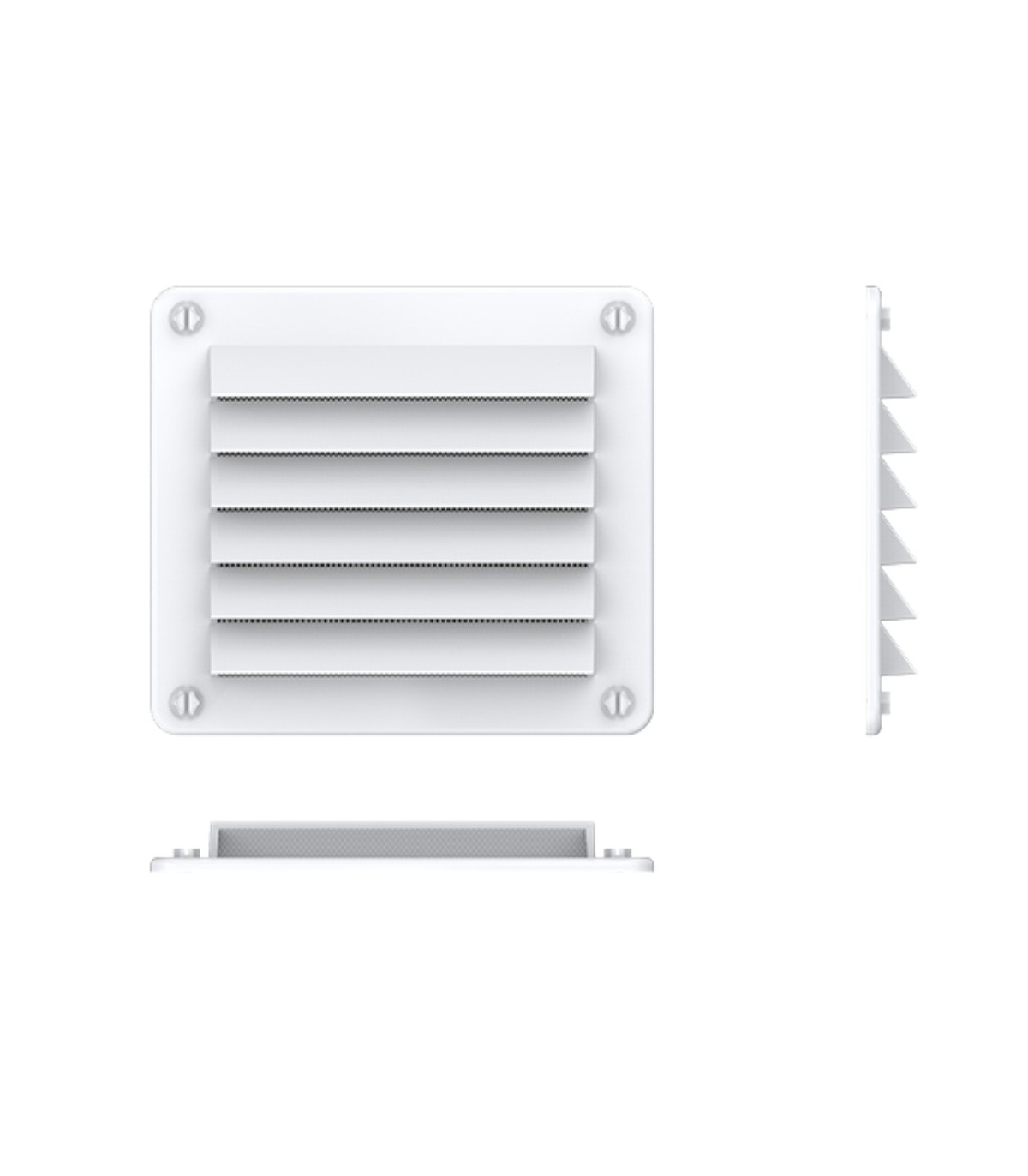 REJILLA VENTILACION 142X126.5mm(552702)BLANCA