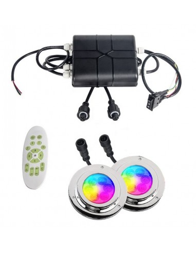 LUCES SUMERGIBLES+CONTROL REMOTO(D019021)
