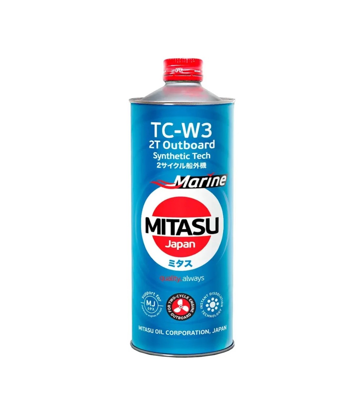 ACEITE 2T TC-W3 SINTETICO 1LT. MITASU