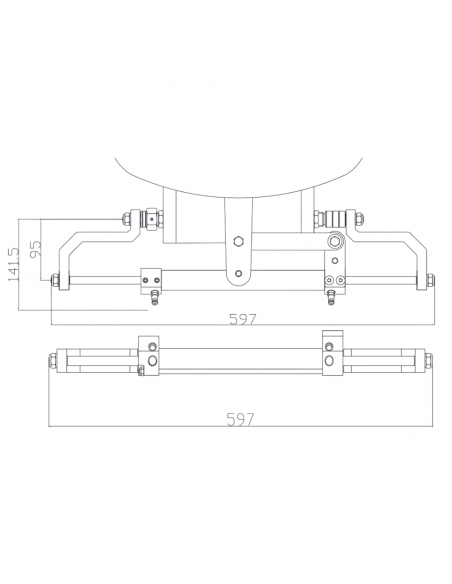 PISTON O CILINDRO HIDR(SOC2512H)1/4