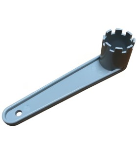 LLAVE VALVULA ECONOMICA GRIS(851001)