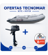 KIT HIDRO ALU 270 + MOTOR TOHATSU 5HP 2T