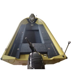 BOTE ALUMINIO 5MT.X1.90MT.PROA BAJA SIN CAJA PESCA EN PROA
