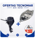 BOTE PUELO K350+MOTOR TOHATSU MFS 9.9HP CY S