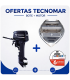 BOTE PUELO B470+MOTOR TOHATSU 2T 30HP HL