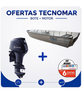 BOTE PUELO B520+MOTOR TOHATSU MFS 50HP A ETL