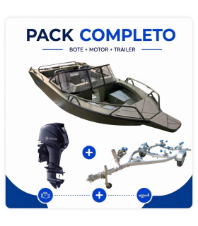 BOTE PUELO 490+MOTOR TOHATSU MFS 50HP+COBIA490