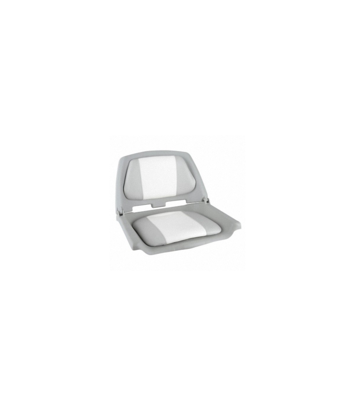 ASIENTO PVC C/TAPIZ GRIS/BLANCO (MA 702-22)