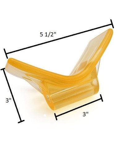 GOMA V vinyl 3 x 5 1/2PULG. (C11303S)