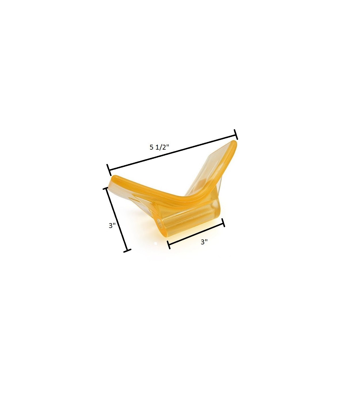 GOMA V vinyl 3 x 5 1/2PULG. (C11303S)