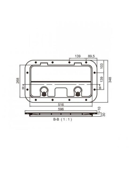 PUERTA CONSOLA 596 X 348(C13711)