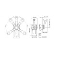 CAJA CONTROL 1 PAL. EMBTDA. C/TRIM B184