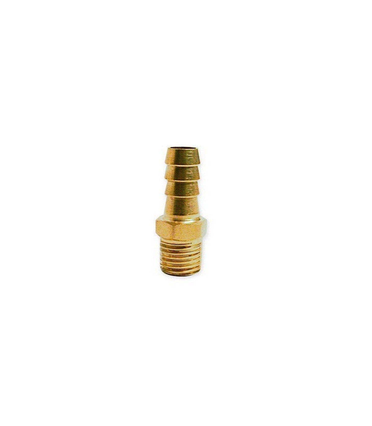 NIPLE DE BRONCE  1/4 X 1/4 (50052376)