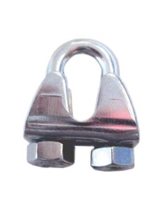 ABRAZADERA 2 PERNOS 6MM DELGADA (2426)