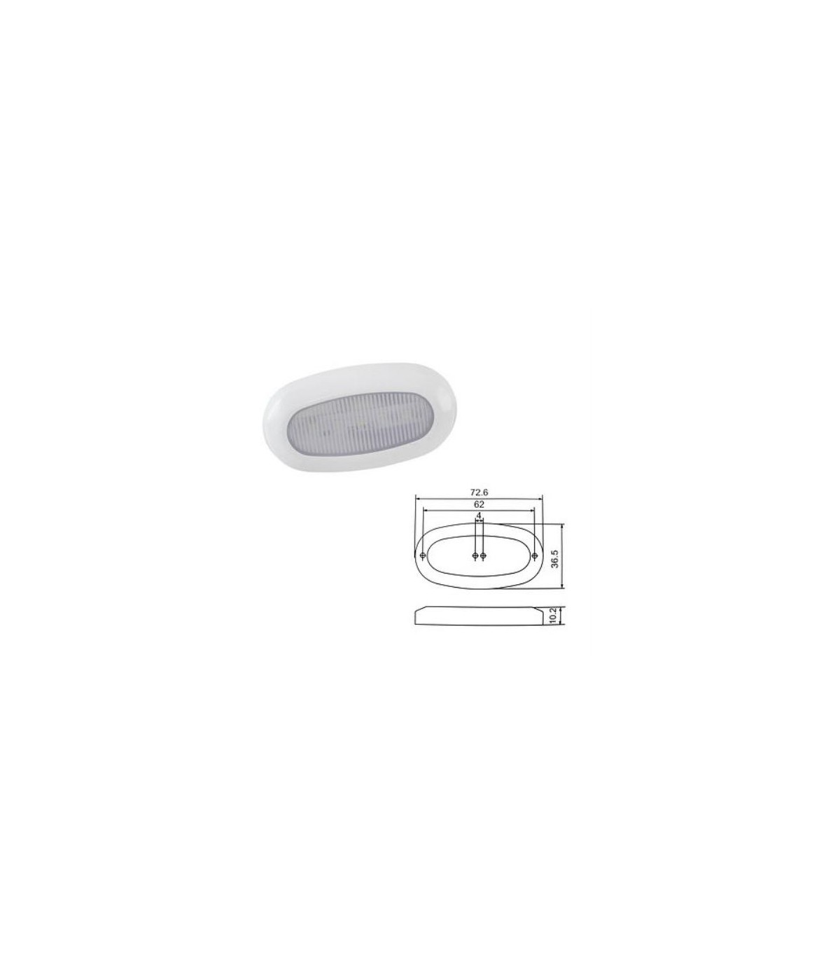 LUZ CORTESIA(C91107W)