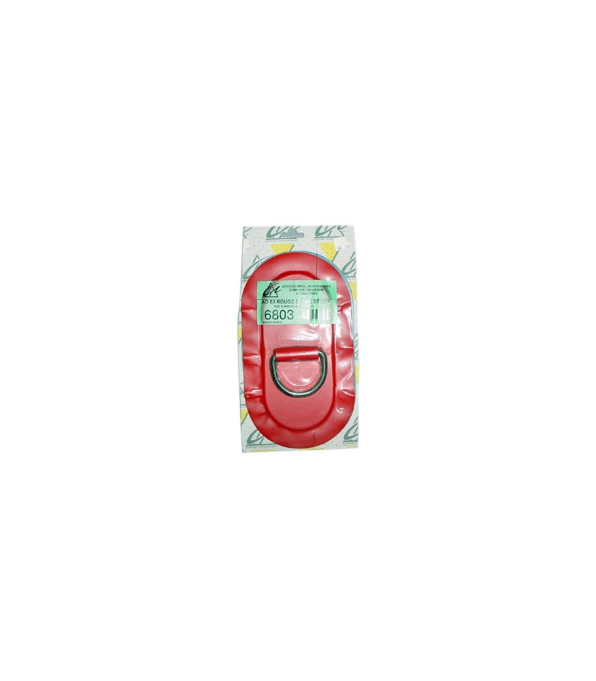 ARGOLLA D53 C/BASE OVAL ROJA STG.