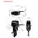 MOTOR TOHATSU 50 HP D2S