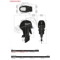 MOTOR TOHATSU MFS 40 HP AETL