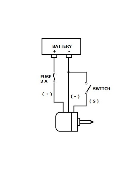 LIMPIA PARABRISAS ELECTRICO 12V (C168228KIT)
