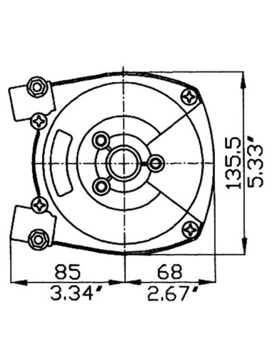 BASE DIRECCION 2 MOT T72FC