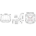 ASIENTO ACOLCHADO GRIS (MA 702-23)