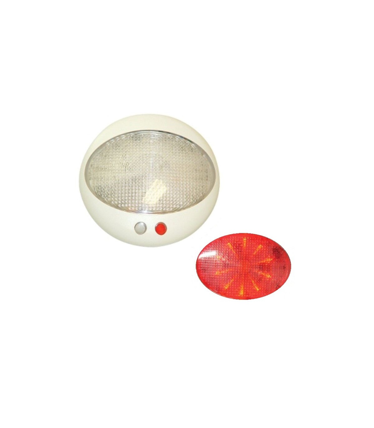 LUZ INT. LED BLANCA/ROJA(16600-7)