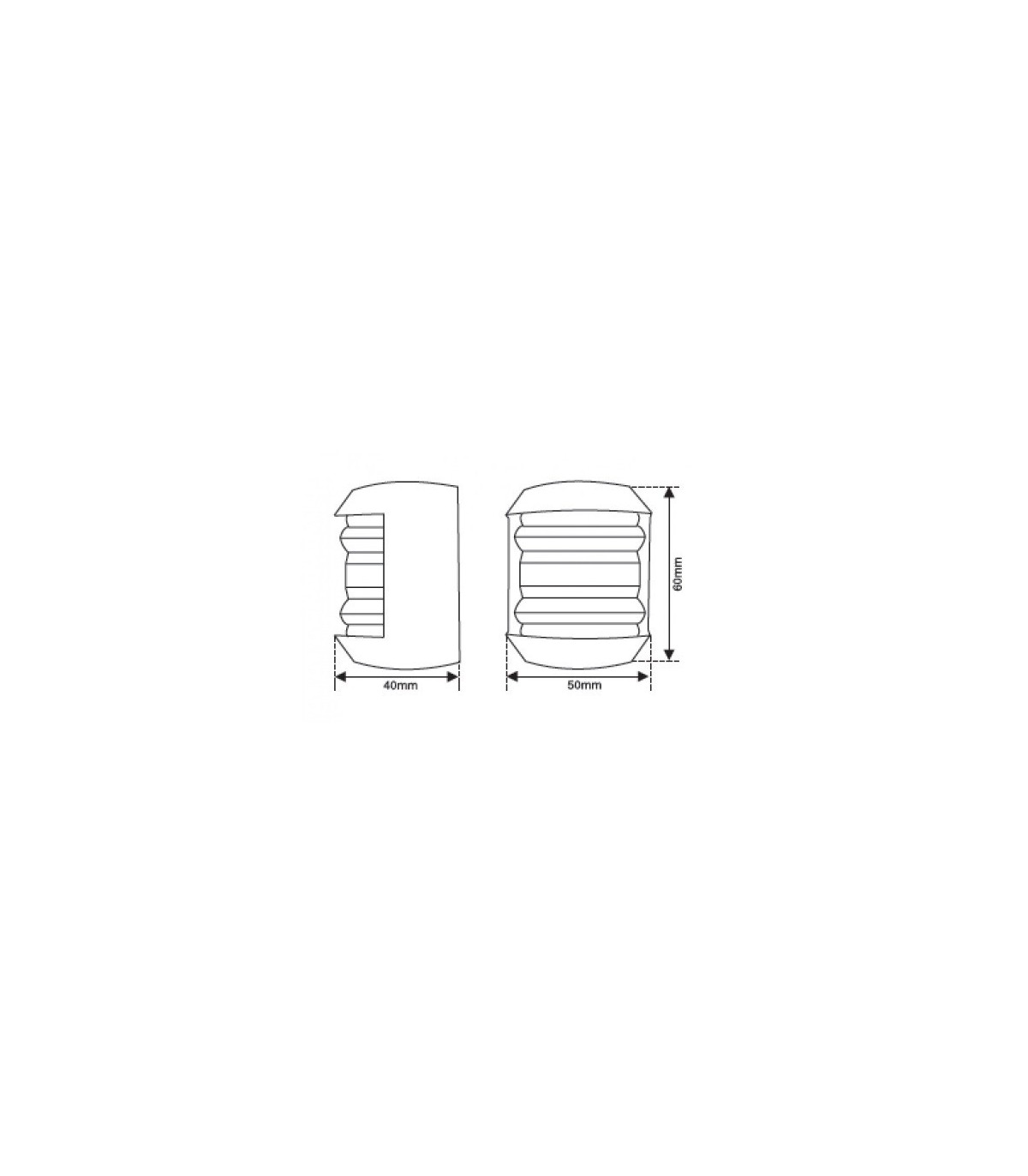 LUZ PROA ROJA 12v -5W (30832)