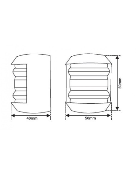 LUZ PROA ROJA 12v -5W (30832)