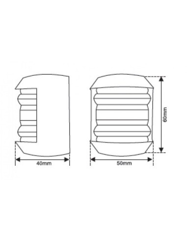 LUZ NAVEGACION BLANCA 12v -5W (30833)