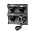 PANEL INTERRUPTOR 3 LED+ USB (C91359LED)