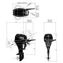 MOTOR TOHATSU MFS 20 HP E EFS