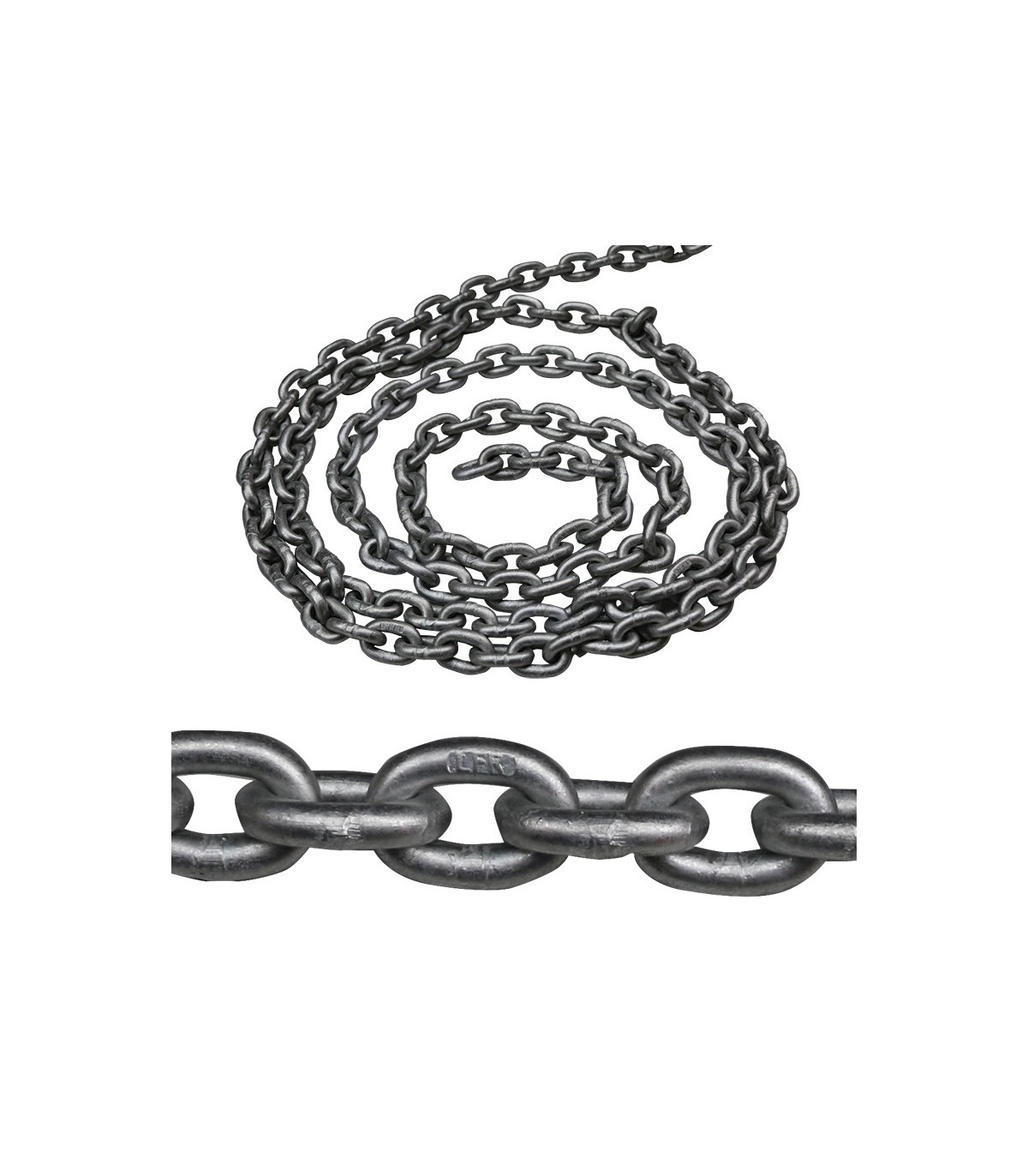 CADENA 6MM GALVANIZADA (72312) CALIBRADA