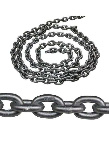 CADENA 6MM GALVANIZADA (72312) CALIBRADA