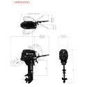 MOTOR TOHATSU MFS 20 HP E EPTS