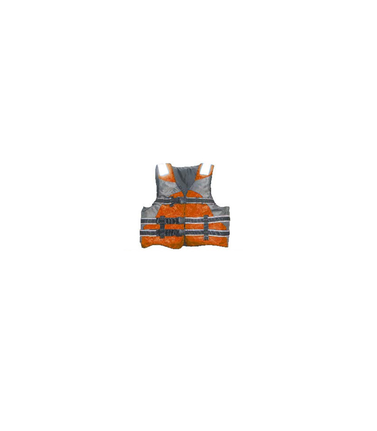 CHALECO SALV.ROJO/GRIS TM/L (900201)