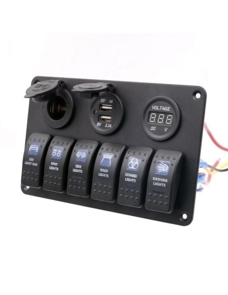 PANEL 6 INTERRUPTORES (471301)