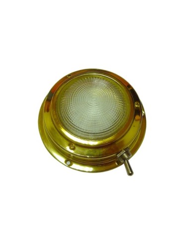 LUZ CABINA DORADA LED 3´´ (440507)