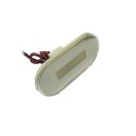 LUZ CORTESIA LED AMARILLA 12V(441103)
