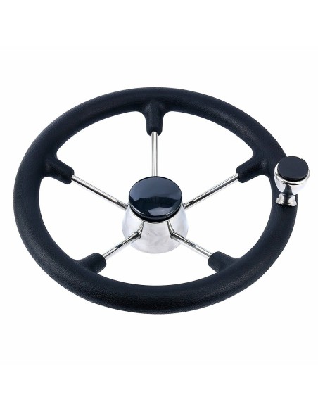 VOLANTE ACERO INOX.FORRADO 13.5´´(610801)