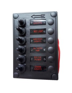 PANEL 6 INTERRUPTORES (470904)