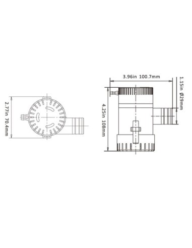 BOMBA SENTINA SEAFLO 1100GPH(510411)